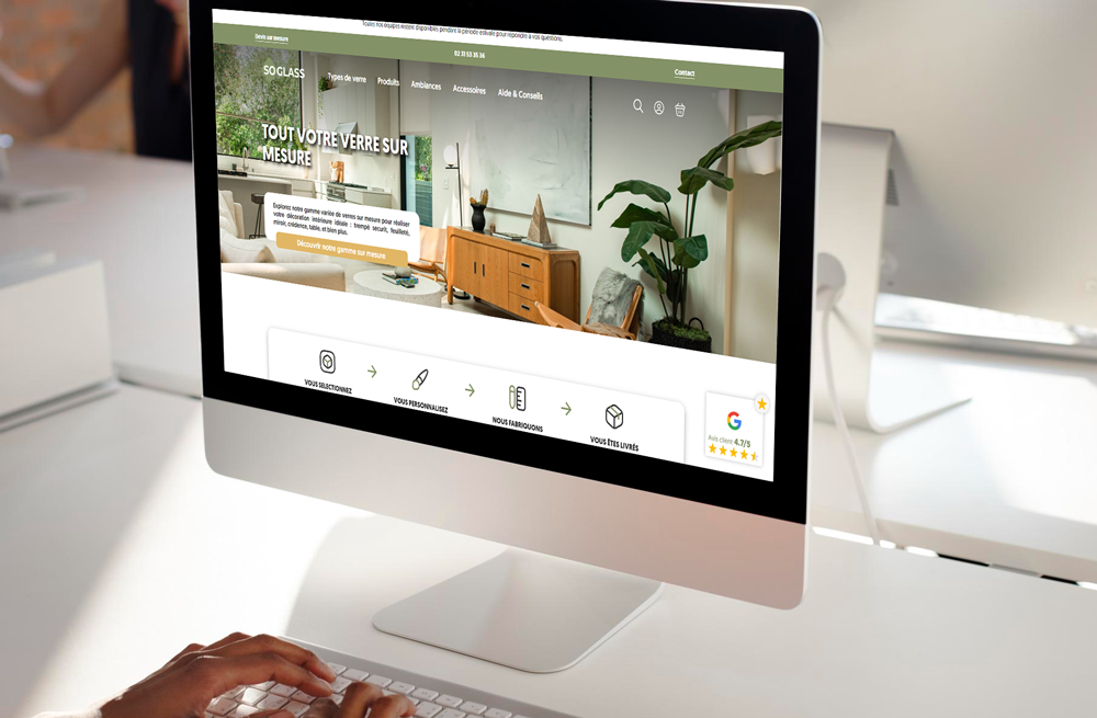 Création e-commerce Soglass