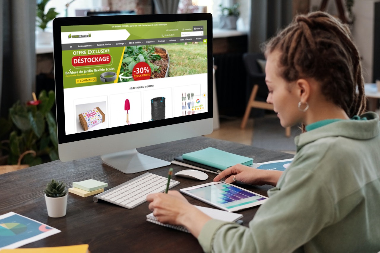 Site e-commerce JardiProtec