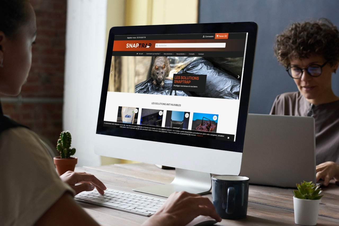 Site e-commerce SnapTrap