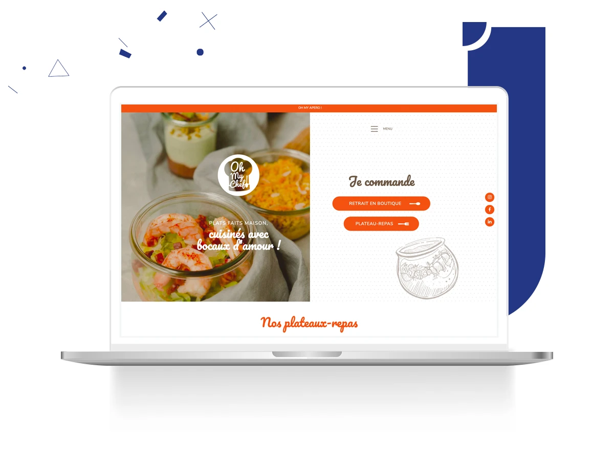 screen oh my chef