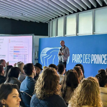 L&rsquo;équipe au SEO SUMMIT 2026 au PARC DES PRINCES !